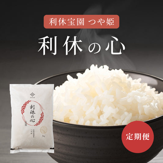 【6ヶ月定期便】利休宝園 つや姫「利休の心」